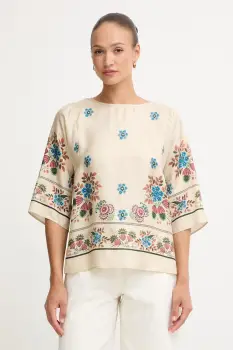 Weekend Max Mara bluza pentru femei, din matase SAMBA imagine