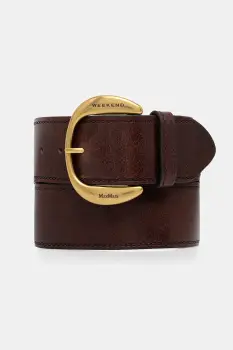 Weekend Max Mara curea de piele ALACCATO imagine