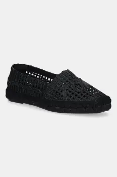 Weekend Max Mara espadrile ILMES culoarea negru, 2515521135600 imagine