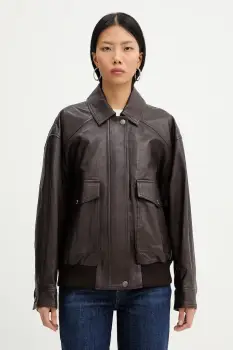 Weekend Max Mara geaca de piele GIGANTE imagine