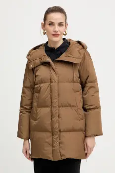 Weekend Max Mara geaca de puf NEWBEMBO culoarea maro, de iarna, 2525496072600 imagine