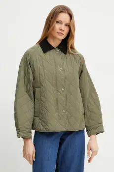 Weekend Max Mara geaca din amestec de lana culoarea verde, de tranzitie, oversize, 2515481071600 imagine