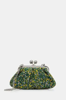 Weekend Max Mara geanta de mana cu lana ACCENNI culoarea verde, 2615511154600 imagine