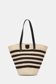 Weekend Max Mara geanta de plaja de dama impletita AGENNAIO imagine