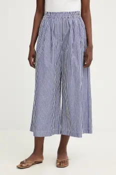 Weekend Max Mara pantaloni de bumbac OTTONE imagine