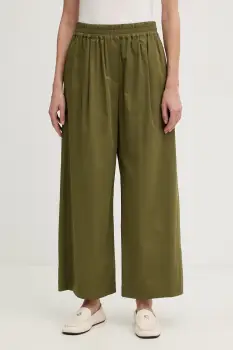 Weekend Max Mara pantaloni pentru femei, din bumbac GOLFO imagine