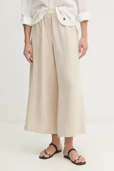 Weekend Max Mara pantaloni wide leg pentru femei, din in FELINO imagine
