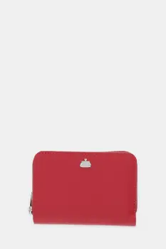 Weekend Max Mara portofel de piele AFLORES culoarea rosu, 2615711044600 imagine