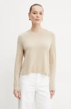 Weekend Max Mara pulover de casmir femei, culoarea bej, light, 2515361021600 imagine