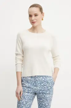 Weekend Max Mara pulover de casmir femei, culoarea bej, light, 2515361021600 imagine