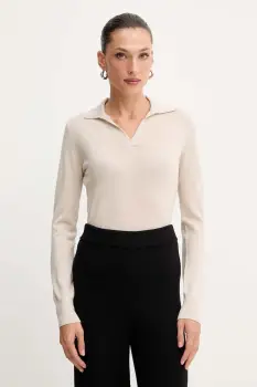 Weekend Max Mara pulover de lana CAPPA culoarea bej, light, 2525366052600 imagine