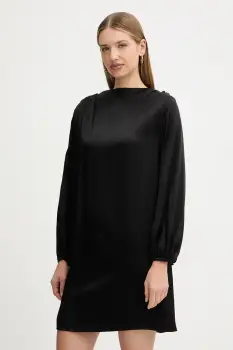 Weekend Max Mara rochie CABINA culoarea negru, mini, drept, 2525226043600 imagine