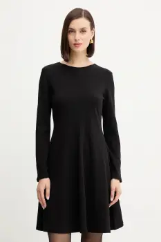 Weekend Max Mara rochie CALIFFO culoarea negru, mini, evazati, 2525626012600 imagine