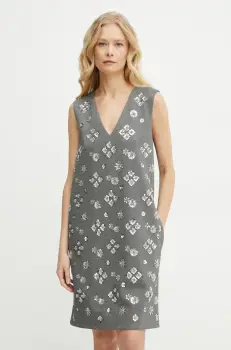 Weekend Max Mara rochie culoarea gri, mini, drept, 2515621081600 imagine