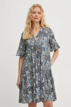 Weekend Max Mara rochie din bumbac FUOCO imagine