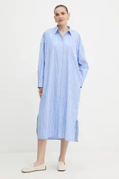 Weekend Max Mara rochie din bumbac MOLINA maxi, oversize, 2525226121600 imagine