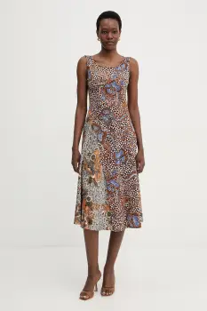 Weekend Max Mara rochie evazata din bumbac PAUSA imagine