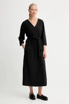 Weekend Max Mara rochie LAZIALE culoarea negru, mini, drept, 2525226012600 imagine