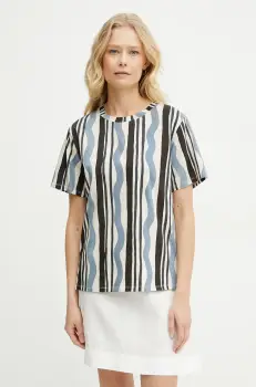 Weekend Max Mara tricou din bumbac femei, 2515971012600 imagine