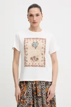 Weekend Max Mara tricou din bumbac PANTERA imagine