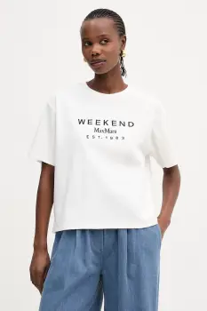 Weekend Max Mara tricou din bumbac SABATO imagine