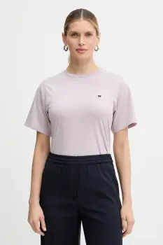 Weekend Max Mara tricou din bumbac VENACO culoarea violet, 2615971031600 imagine