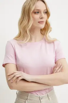 Weekend Max Mara tricou femei, culoarea roz, 2515971011600 imagine