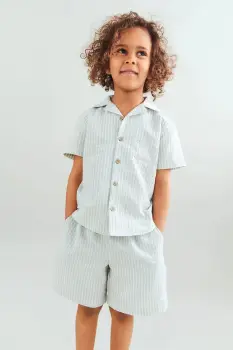 Wheat pantaloni scurti pentru copii bumbac imagine