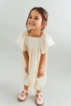 Wheat rochie de bumbac imagine