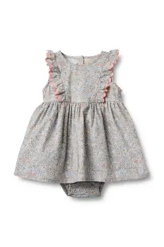 Wheat rochie din bumbac pentru bebelusi imagine