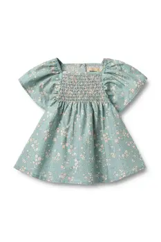 Wheat rochie din bumbac pentru bebelusi imagine