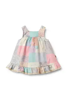 Wheat rochie din bumbac pentru bebelusi imagine