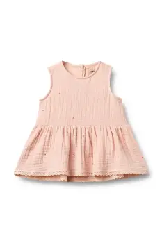 Wheat rochie din bumbac pentru copii imagine