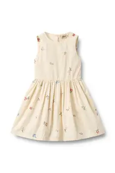 Wheat rochie din bumbac pentru copii imagine