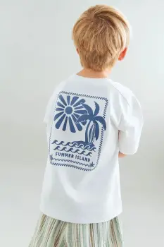 Wheat tricou pentru copii, din bumbac imagine