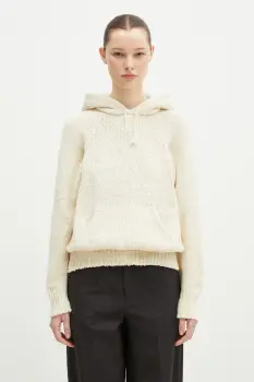 WMV pulover de matase Raglan Hoodie P.O. Knit Mawata imagine