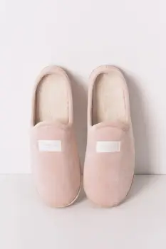 women'secret papuci de casa EVERYDAY ESSENTIALS culoarea roz, 4992553 imagine