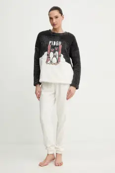 women'secret pijama culoarea gri, 3132240 imagine