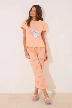 women'secret pijama culoarea portocaliu, 3132104 imagine