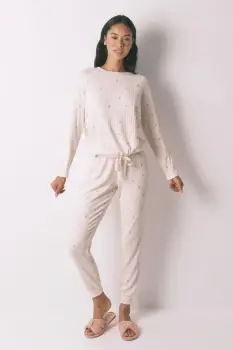 women'secret pijama culoarea roz, 3592423 imagine