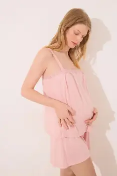 women'secret pijama culoarea roz, 4469715 imagine