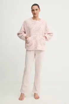 women'secret pijama culoarea roz, 4752538 imagine