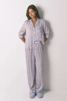 women'secret pijama culoarea violet, 4852102 imagine