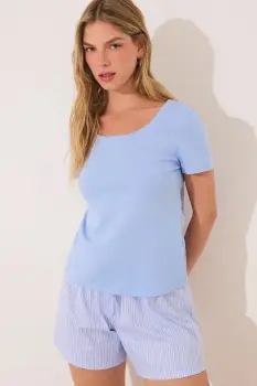 women'secret pijamale de bumbac bumbac, 3599220 imagine