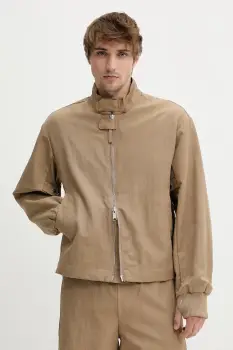 Won Hundred geaca culoarea maro, de tranzitie, oversize, 3527-13056 imagine