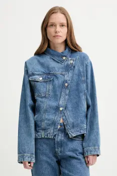 Won Hundred geaca din denim de tranzitie, oversize, 3498-15166 imagine