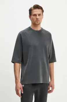 Won Hundred tricou barbati, culoarea gri, neted, 2750-12074 imagine