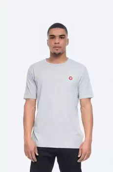 Wood Wood tricou din bumbac Ace Double A culoarea bordo, melanj 10005700.2222-NAVY imagine