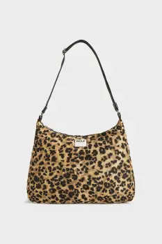 WOUF geanta Feline Hobo Bag 40 x 28 x 12 cm culoarea bej imagine