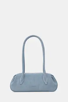 Yuzefi geanta baguette pentru femei, din piele intoarsa OYSTER SHOULDER BAG MINI imagine